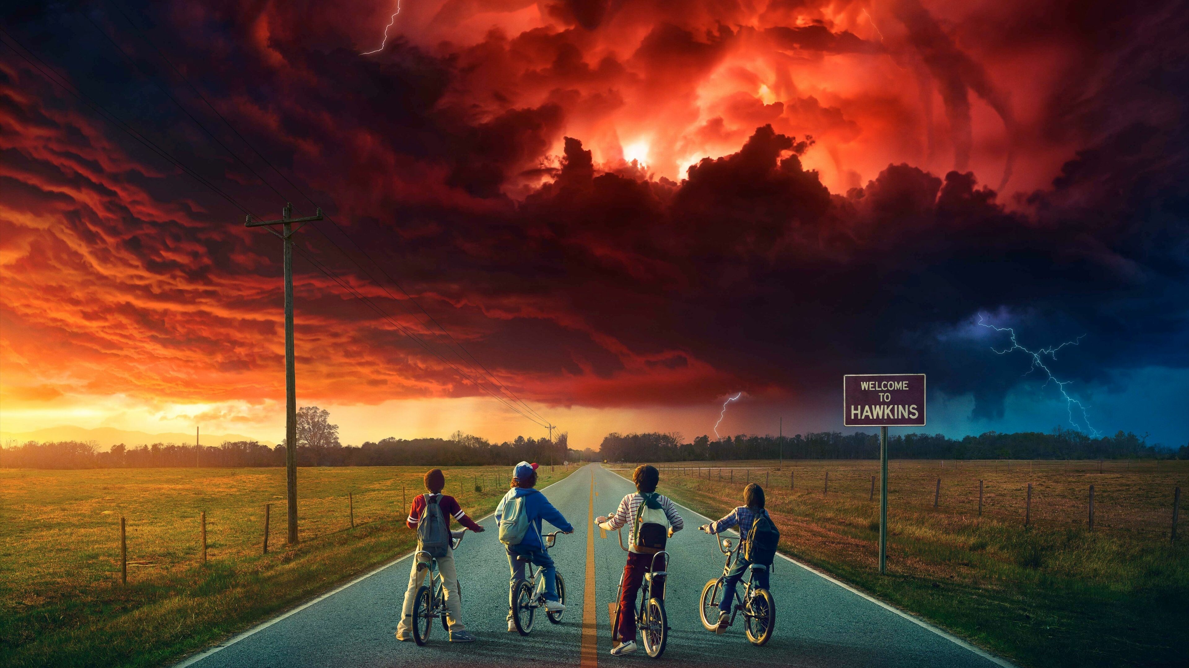 plakat serialu Stranger Things